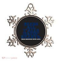 Bless All Y'alls Hatin' Hearts Classic Hate Us Houston Ornament thumb 0