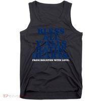 Bless All Y'alls Hatin' Hearts Classic Hate Us Houston Tank Top thumb 0