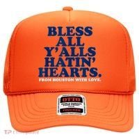 Bless All Y'alls Hatin' Hearts Classic Hate Us Houston Hat thumb 0
