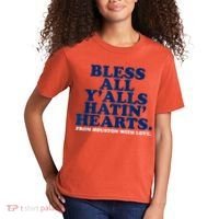 Bless All Y'alls Hatin' Hearts Classic Hate Us Houston Kids T-Shirt thumb 2
