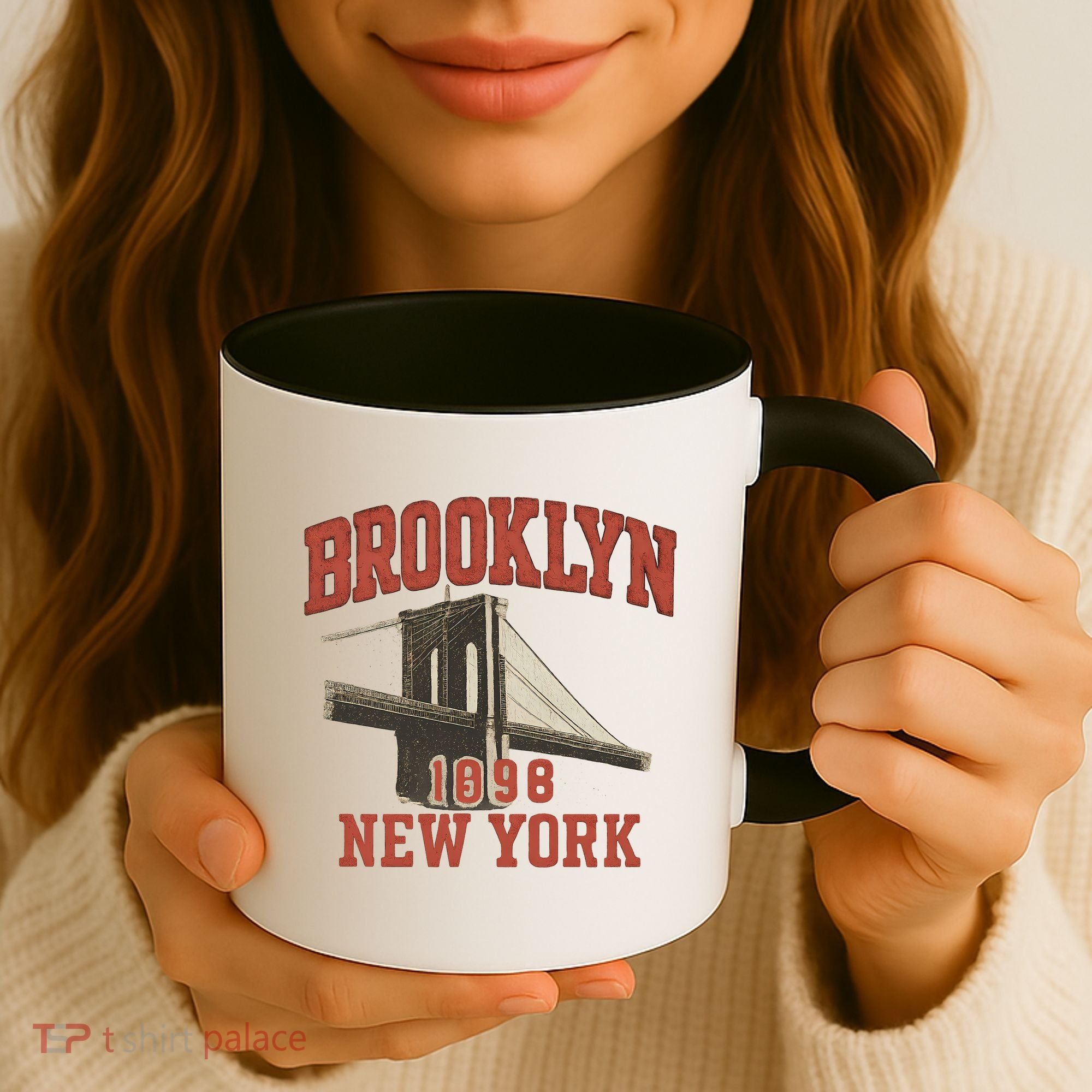 Brooklyn Bridge 1996 New York Coffee Mug
