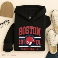 Boston Baseball 1901 Team Supporter Hoodie thumb 4