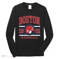 Boston Baseball 1901 Team Supporter Long Sleeve Shirt thumb 0