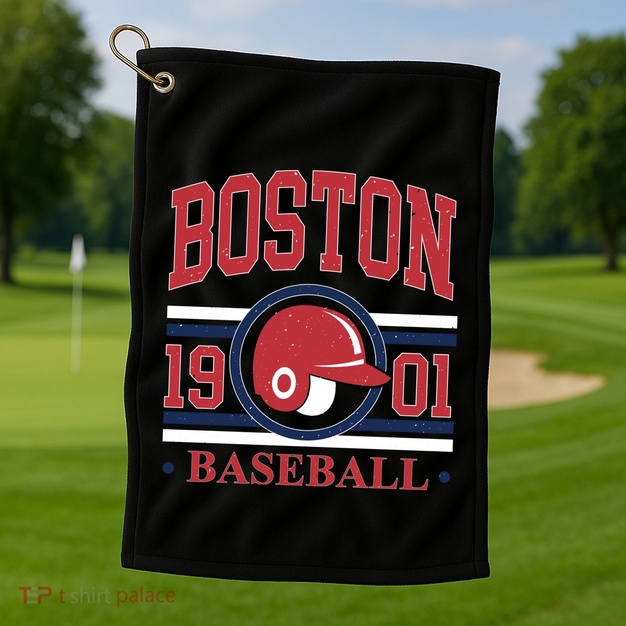 Boston Baseball 1901 Team Supporter Golf Towel