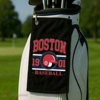 Boston Baseball 1901 Team Supporter Golf Towel thumb 2