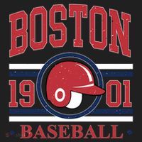 Boston Baseball 1901 Team Supporter Golf Towel thumb 3