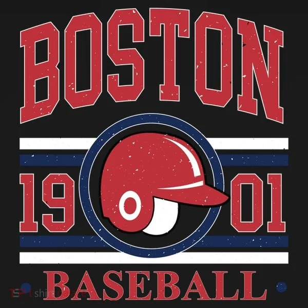 Boston Baseball 1901 Team Supporter Women's T-Shirt