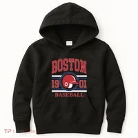 Boston Baseball 1901 Team Supporter Kids Hoodie thumb 0
