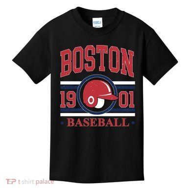 Boston Baseball 1901 Team Supporter Kids T-Shirt