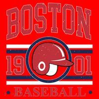 Boston Baseball 1901 Team Supporter Santa Hat thumb 1