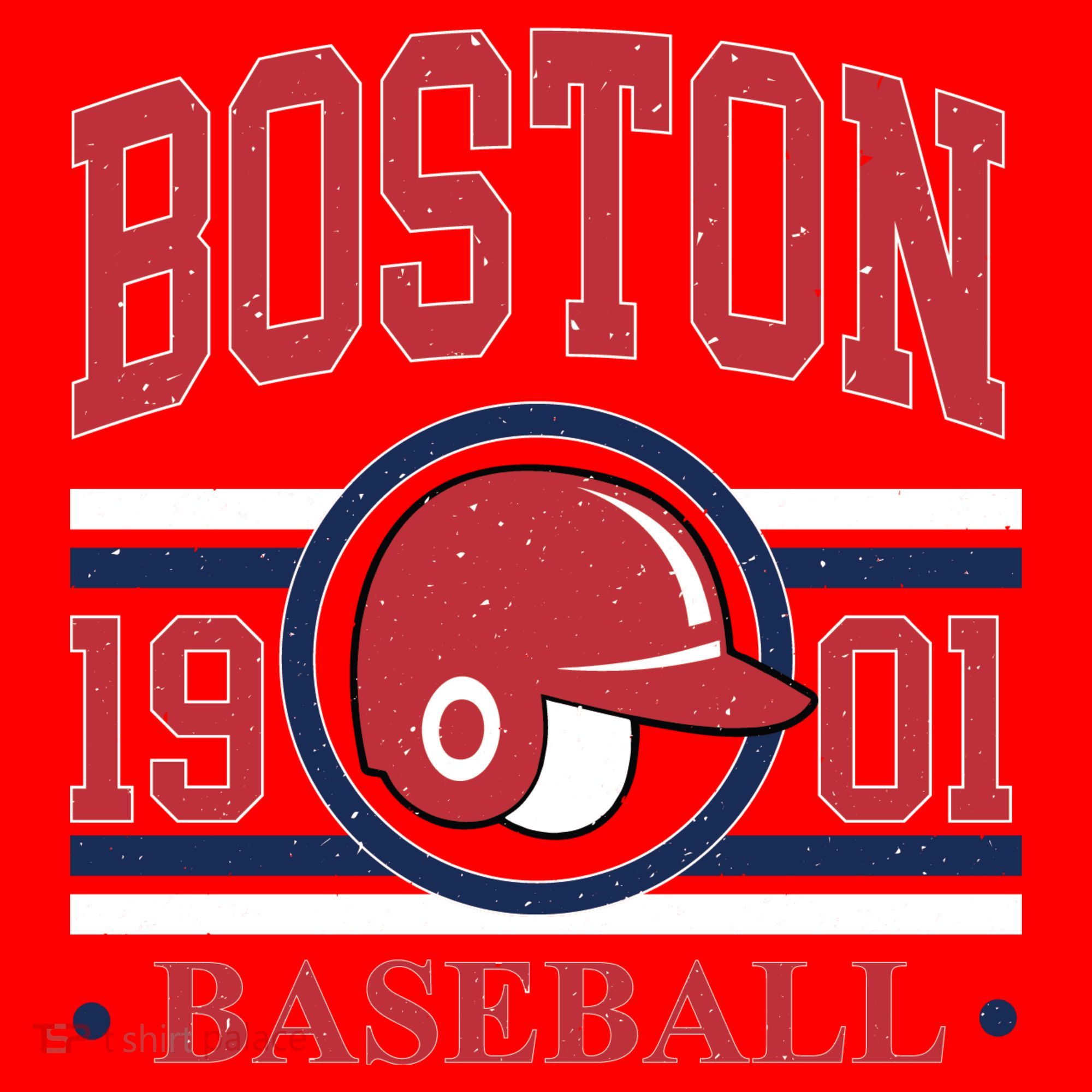 Boston Baseball 1901 Team Supporter Santa Hat