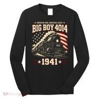 Big Boy 4014 Steam Locomotive American Legacy Long Sleeve Shirt thumb 0