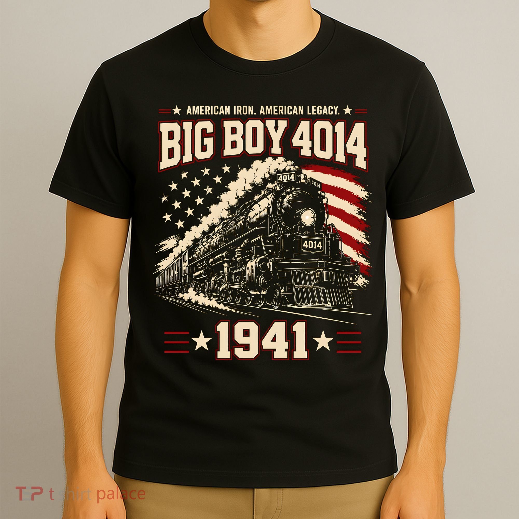 Big Boy 4014 Steam Locomotive American Legacy T-Shirt