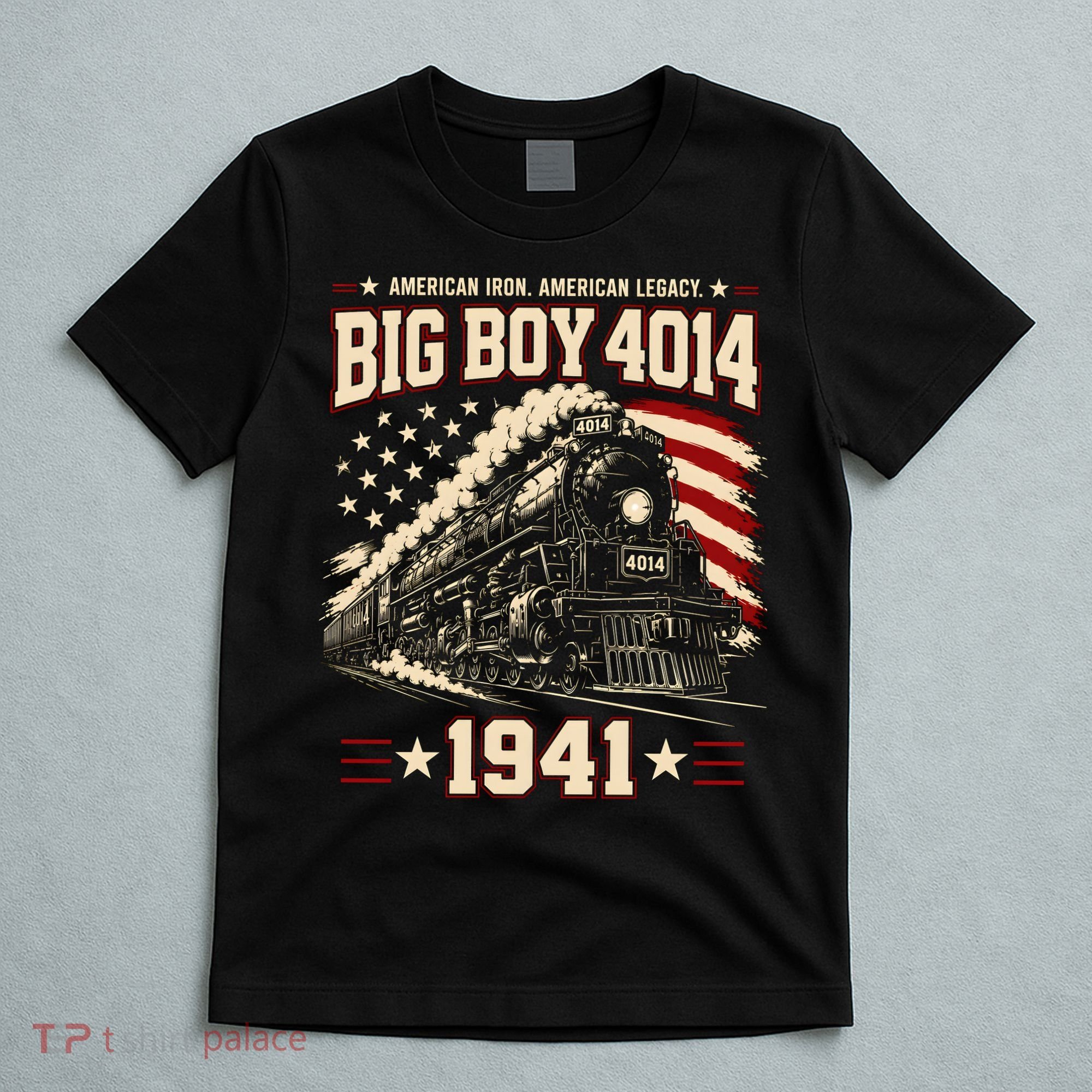 Big Boy 4014 Steam Locomotive American Legacy T-Shirt