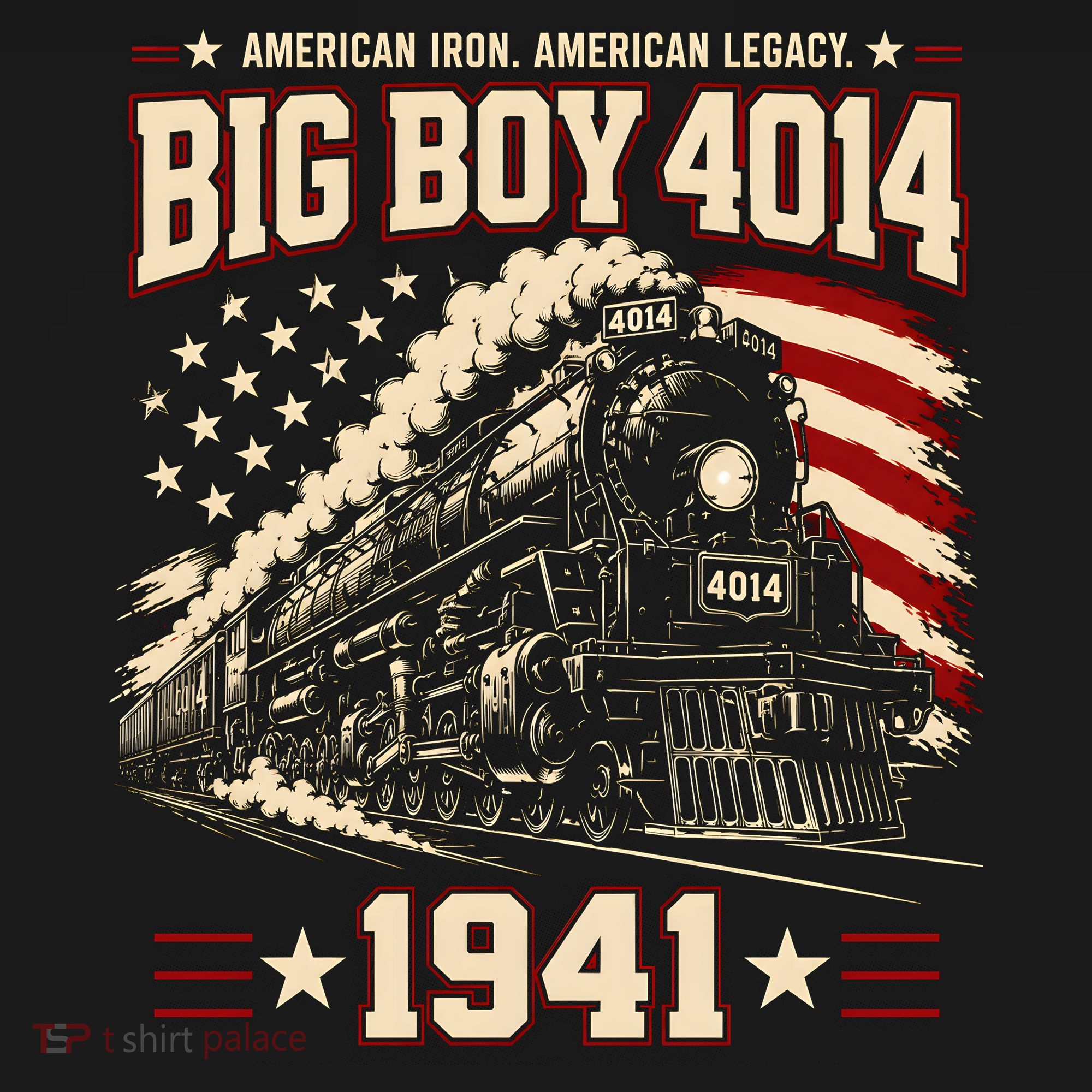 Big Boy 4014 Steam Locomotive American Legacy Polo