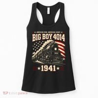 Big Boy 4014 Steam Locomotive American Legacy Women's Tank Top thumb 0