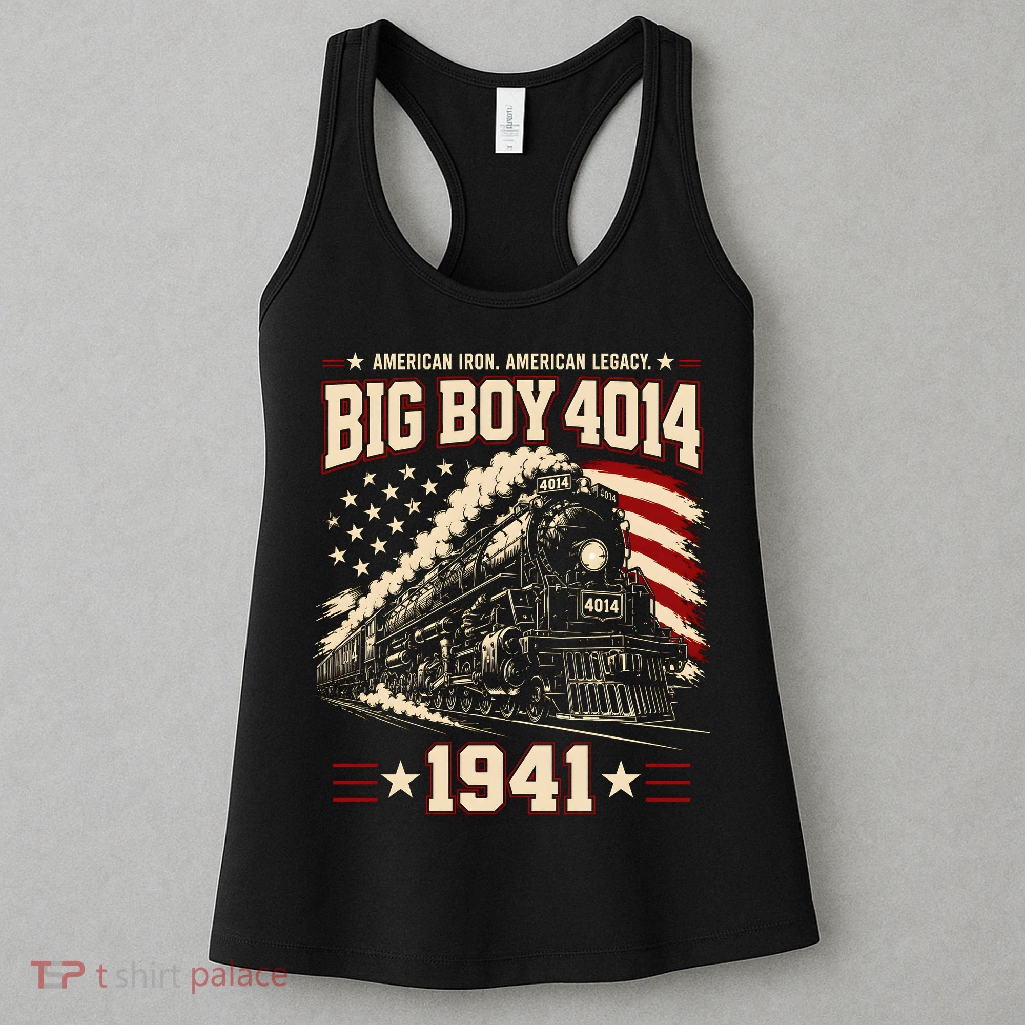 Big Boy 4014 Steam Locomotive American Legacy Women's Tank Top