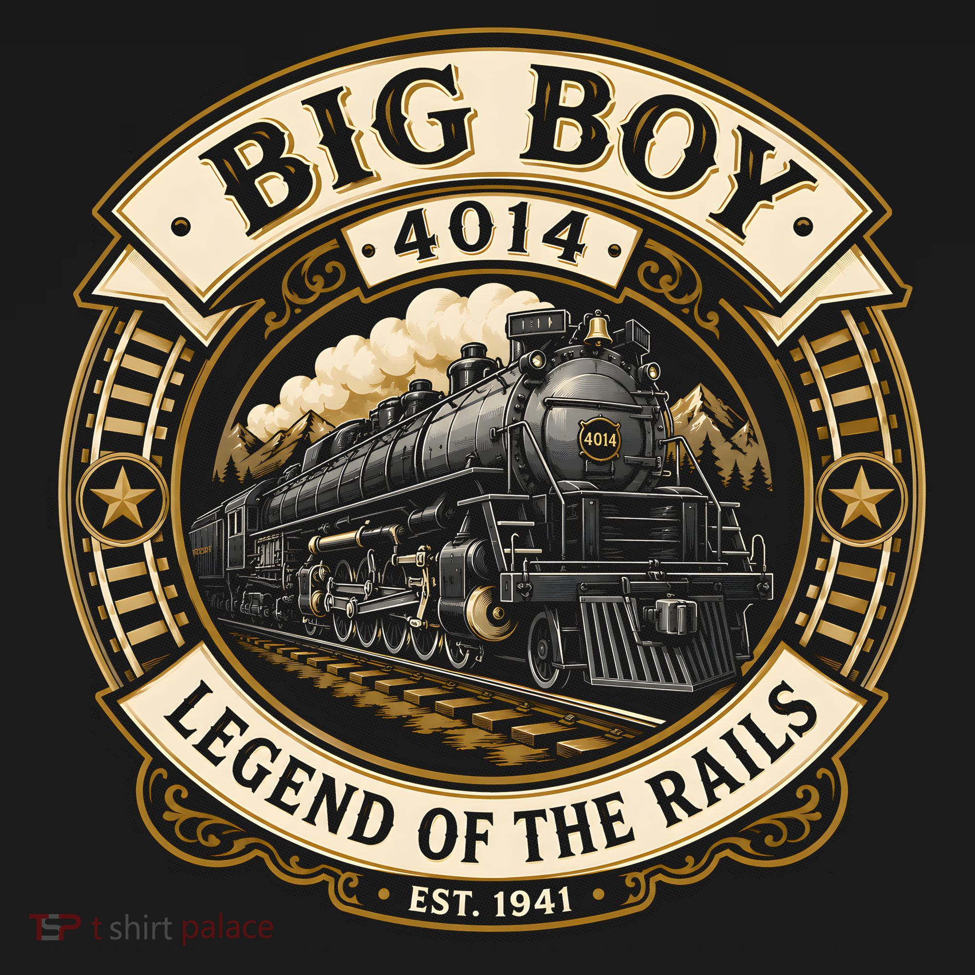 Big Boy 4014 Legend Of The Rails Toddler Hoodie