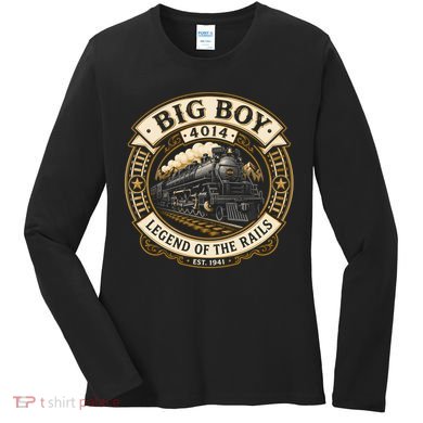 Big Boy 4014 Legend Of The Rails Women's Long Sleeve Shirt