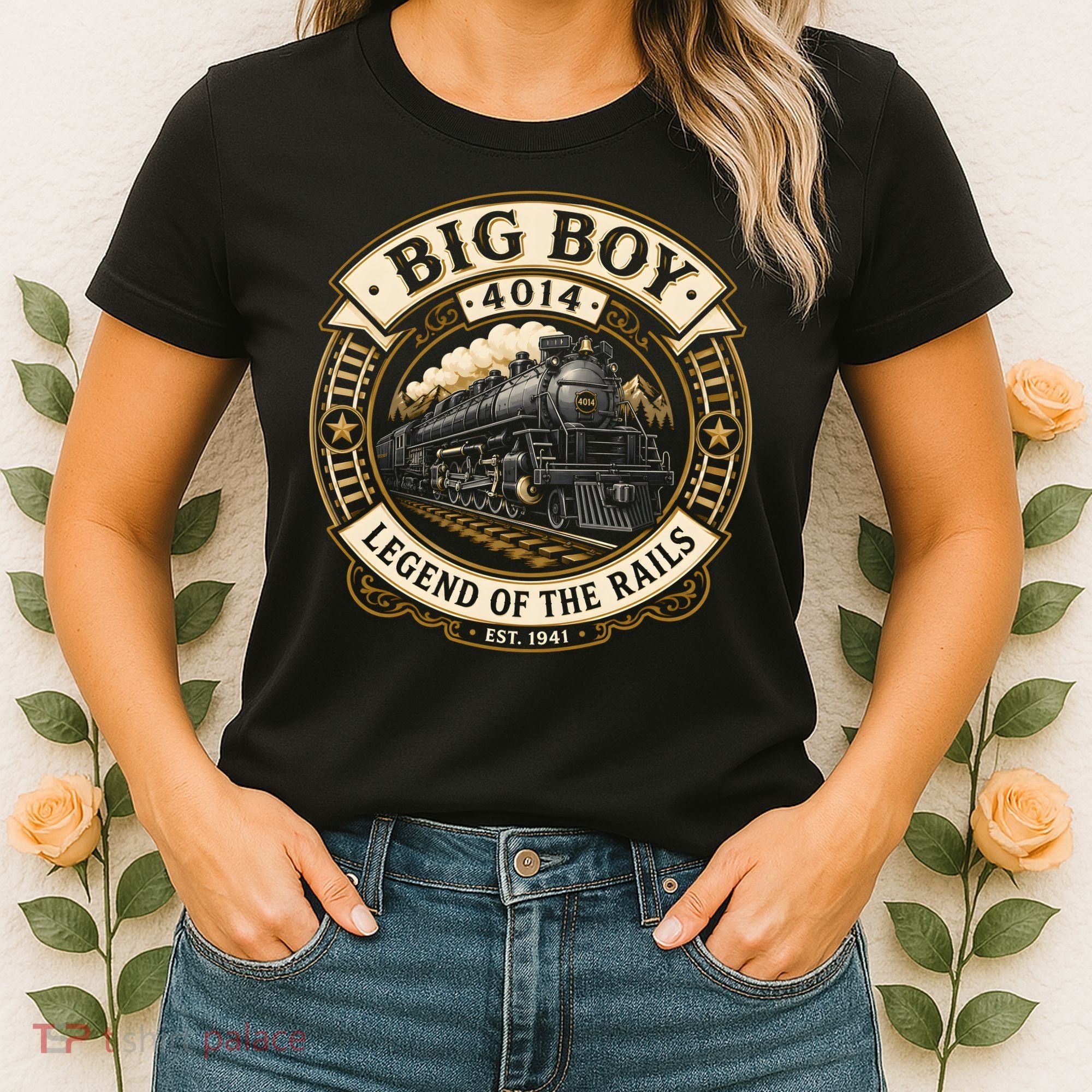 Big Boy 4014 Legend Of The Rails Women's T-Shirt