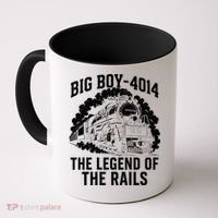 Big Boy 4014 The Legend Of The Rails Coffee Mug thumb 0