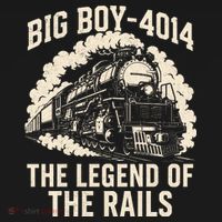 Big Boy 4014 The Legend Of The Rails Women's Hoodie thumb 2