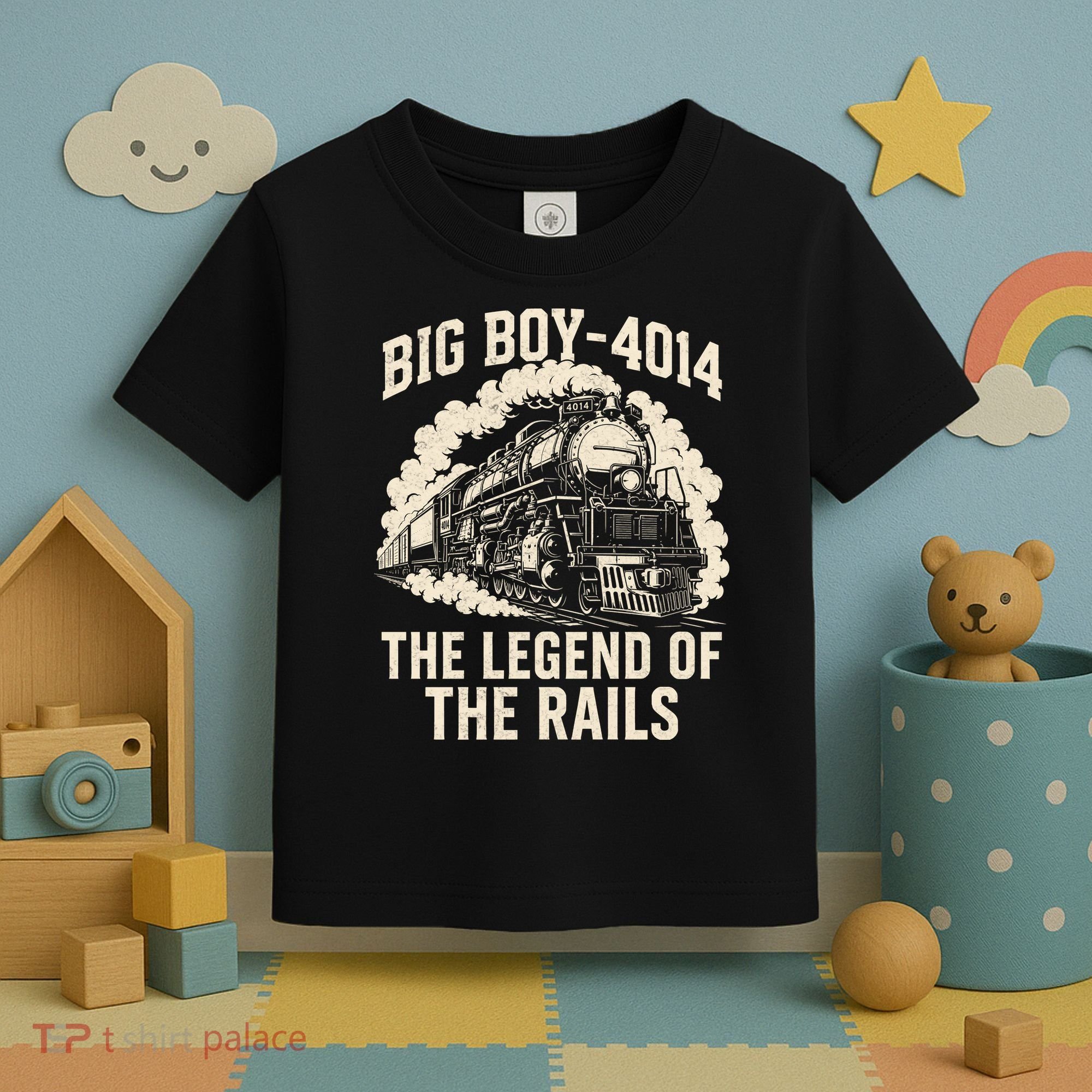 Big Boy 4014 The Legend Of The Rails Toddler T-Shirt