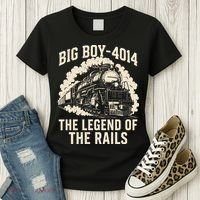Big Boy 4014 The Legend Of The Rails Women's T-Shirt thumb 3