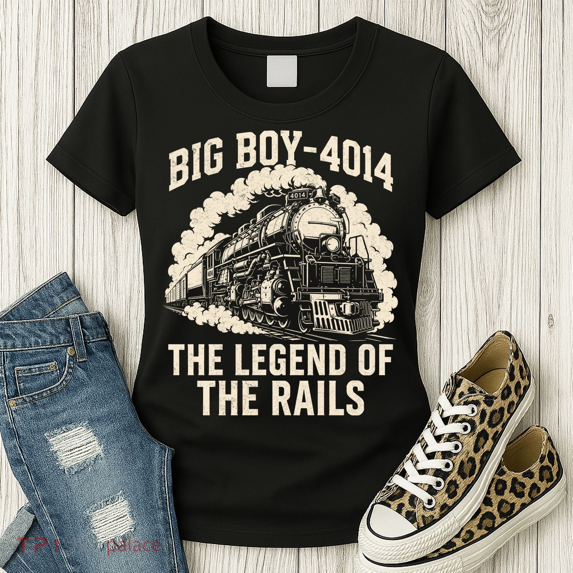 Big Boy 4014 The Legend Of The Rails Women's T-Shirt