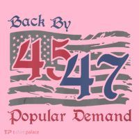 Back By 45 47 Popular Demand Funny America Flag Trump Won Coaster thumb 2