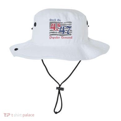 Back By 45 47 Popular Demand Funny America Flag Trump Won Bucket Hat