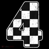 Birthday Boy 4 Four Race Car 4th Birthday Racing Car Flag Coffee Mug thumb 5