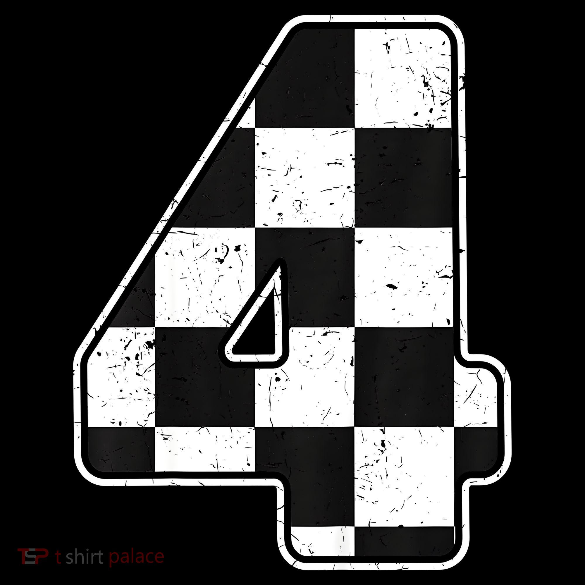 Birthday Boy 4 Four Race Car 4th Birthday Racing Car Flag Coffee Mug