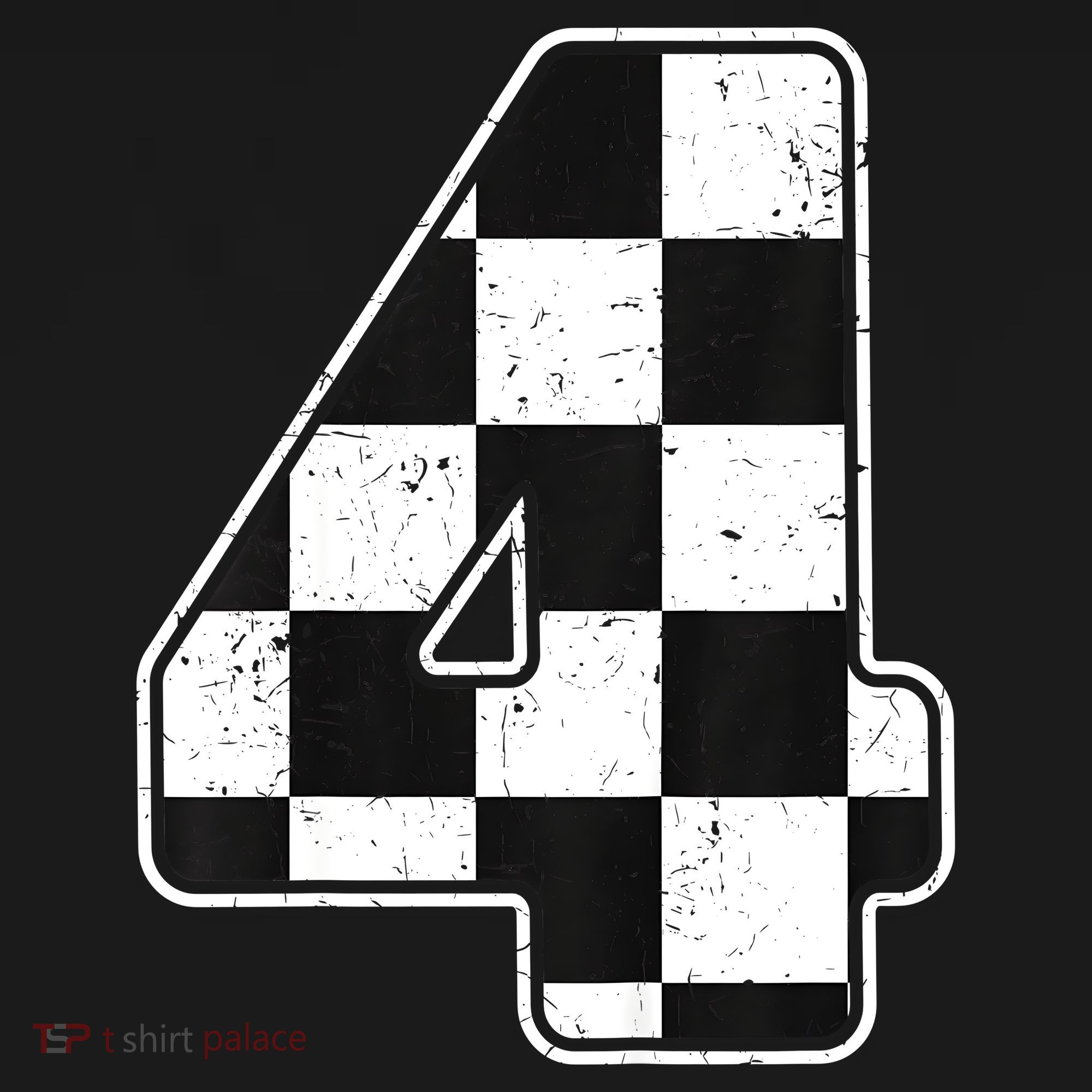 Birthday Boy 4 Four Race Car 4th Birthday Racing Car Flag Women's Hoodie