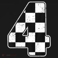 Birthday Boy 4 Four Race Car 4th Birthday Racing Car Flag Women's Tank Top thumb 5