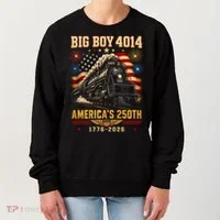 Big Boy 4014 America's 250th Commemorative Train Women's Sweatshirt thumb 0
