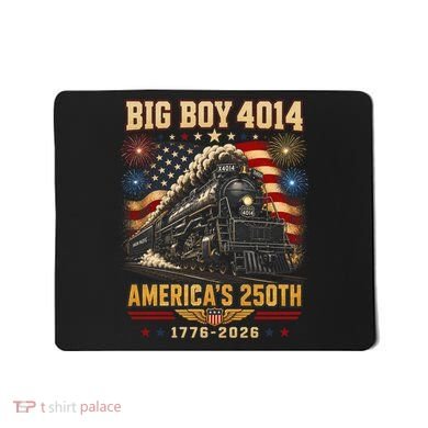 Big Boy 4014 America's 250th Commemorative Train Mousepad