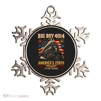 Big Boy 4014 America's 250th Commemorative Train Ornament