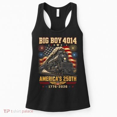Big Boy 4014 America's 250th Commemorative Train Women's Tank Top
