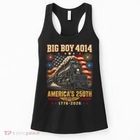 Big Boy 4014 America's 250th Commemorative Train Women's Tank Top thumb 0