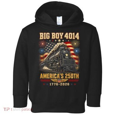 Big Boy 4014 America's 250th Commemorative Train Toddler Hoodie