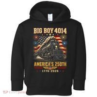 Big Boy 4014 America's 250th Commemorative Train Toddler Hoodie thumb 0