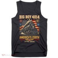 Big Boy 4014 America's 250th Commemorative Train Tank Top thumb 0