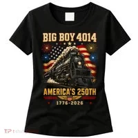 Big Boy 4014 America's 250th Commemorative Train Women's T-Shirt thumb 0