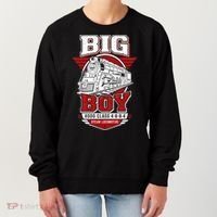 Big Boy 4000 Class Steam Locomotive American Train Women's Sweatshirt thumb 0