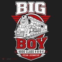 Big Boy 4000 Class Steam Locomotive American Train Women's Sweatshirt thumb 2