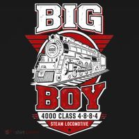 Big Boy 4000 Class Steam Locomotive American Train Backpack thumb 2