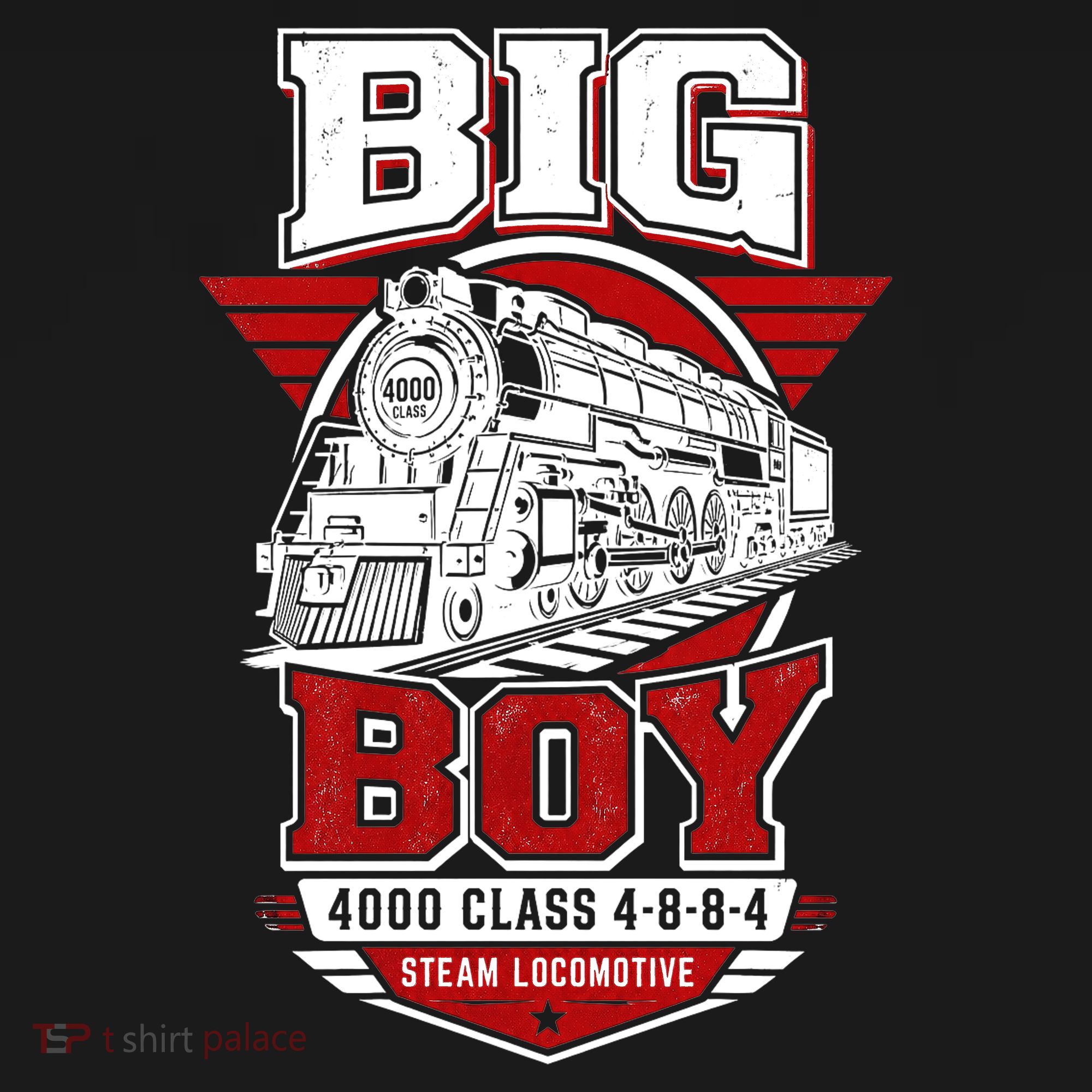 Big Boy 4000 Class Steam Locomotive American Train Coaster