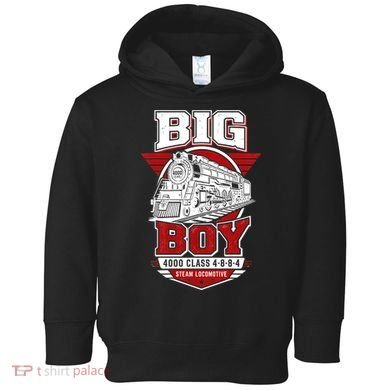 Big Boy 4000 Class Steam Locomotive American Train Toddler Hoodie