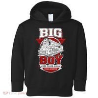 Big Boy 4000 Class Steam Locomotive American Train Toddler Hoodie thumb 0